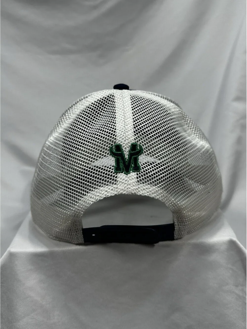 Nike Rise Trucker Hat Navy Blue Longhorn Bull Logo Mesh Snapback One Size